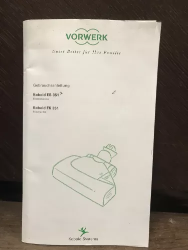 Gebrauchsanleitung Vorwerk Kobold 