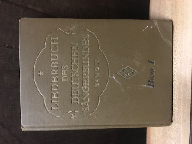 Liederbuch des Deutschen Sängerbundes