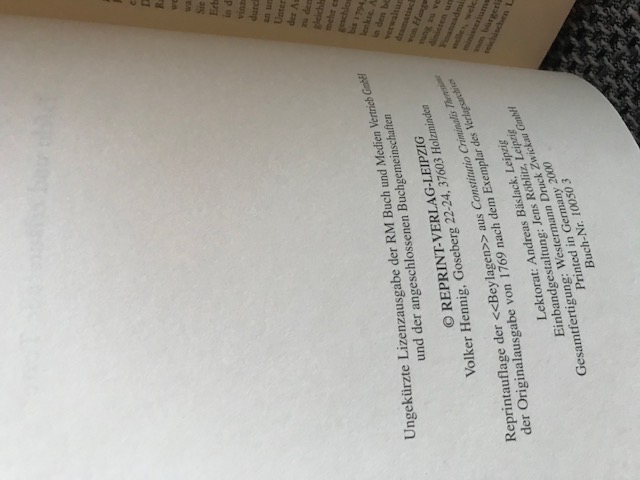 Folterwerkzeuge und ihre Anwendung 1769