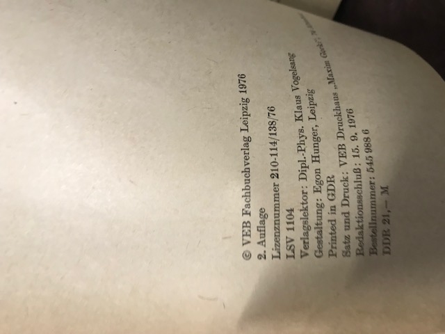Physik, Stroppe