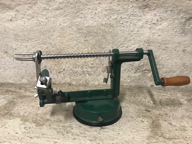 Apfelschäler grün