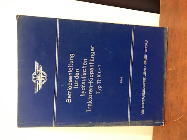 Betriebsanleitung für THK 5-1