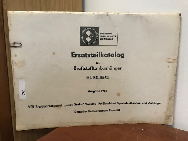 Ersatzteilkatalog HL 50.45/2