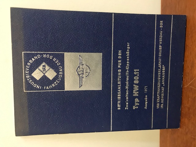 Betriebsanleitung HW 80.11