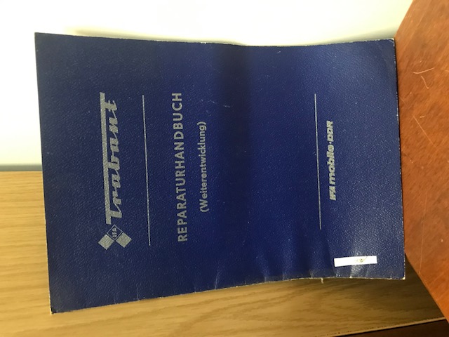Reparaturhandbuch (Weiterentwicklung)  Trabant