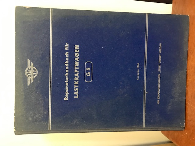Reparaturhandbuch G5 1966