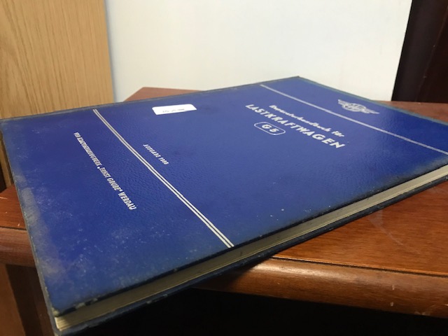 Reparaturhandbuch G5 1958