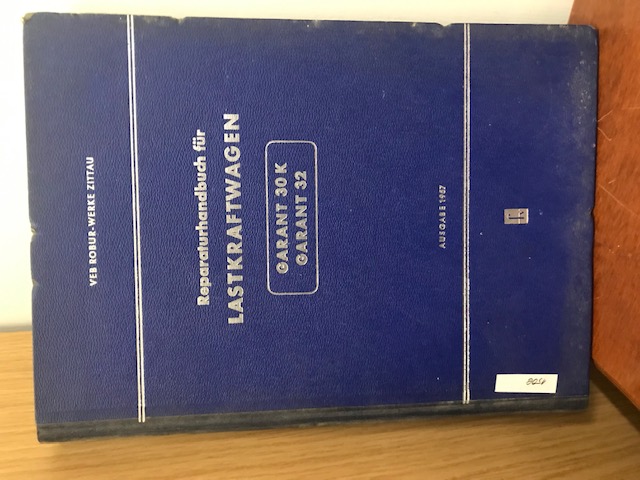 Reparaturhandbuch für Garant 30K, Garant 32