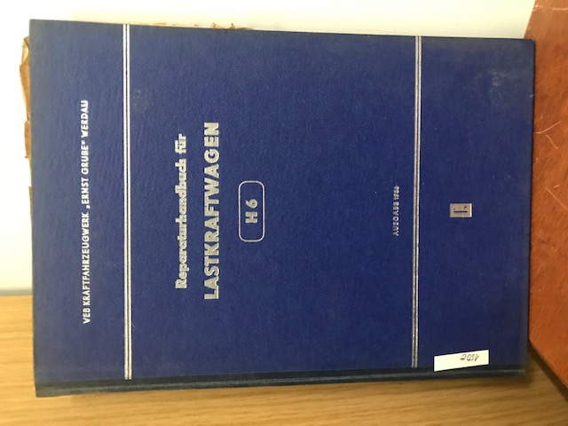 Reparaturhandbuch für H6