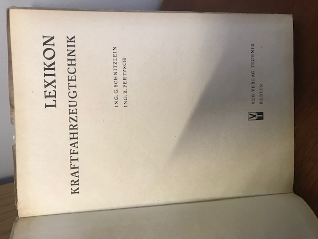 Lexikon Kraftfahrzeugtechnik (1)