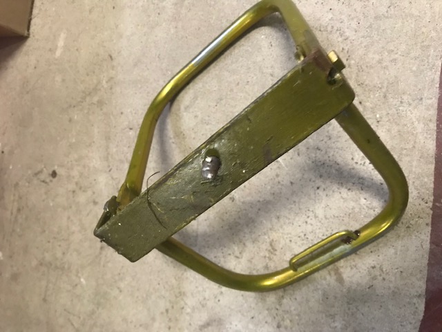 Kennzeichenhalterung Simson Gepäckträger