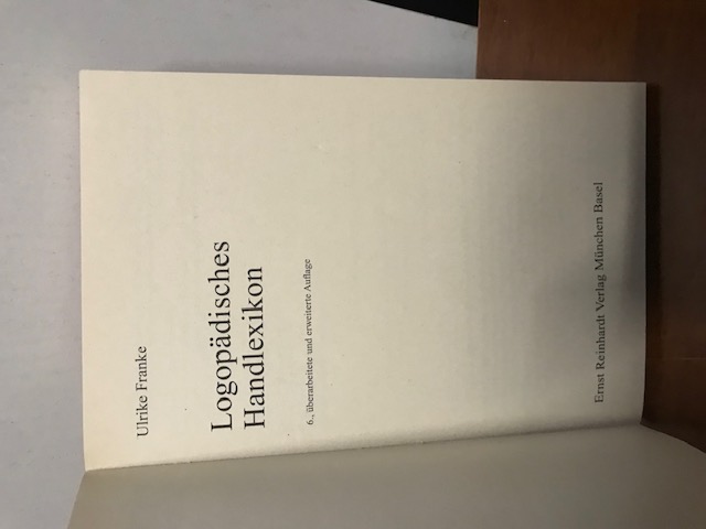 Logopädisches Handlexikon, 6, Auflage