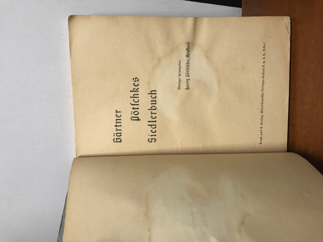 Des alten Gärtner Pötsches Siedlerbuch