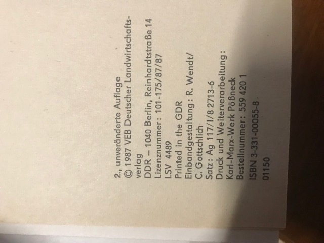 Kleintierhaltung-Ein Leitfaden, Friedemann