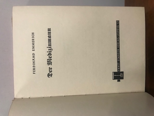 2 Romane von Ferdinand Emmerich 1937