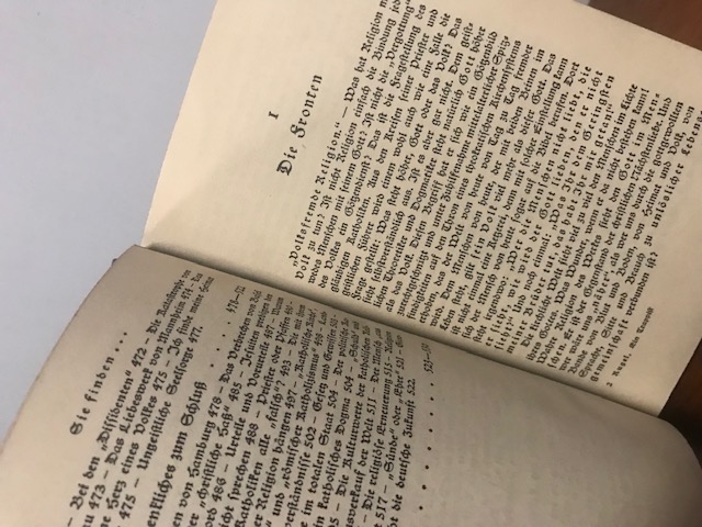Ein Trappist bricht sein Schweigen, Rugel, 1938