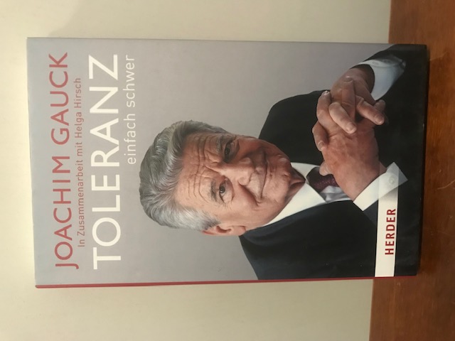 Toleranz, Joachim Gauck