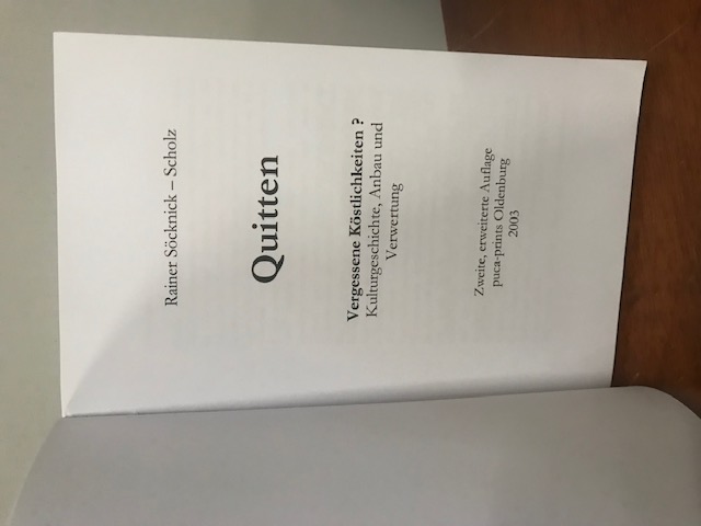Quitten, Söcknick-Scholz