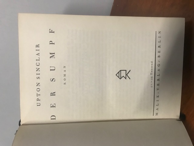 Der Sumpf, Upton Sinclair