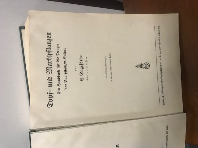 Dageförde, Topf- und Marktpflanzen, Dritter Band