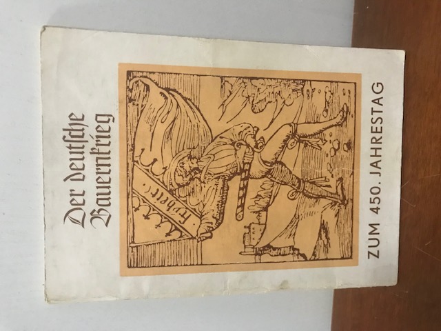 Der deutsche Bauernkrieg, zum 450. Jahrestag