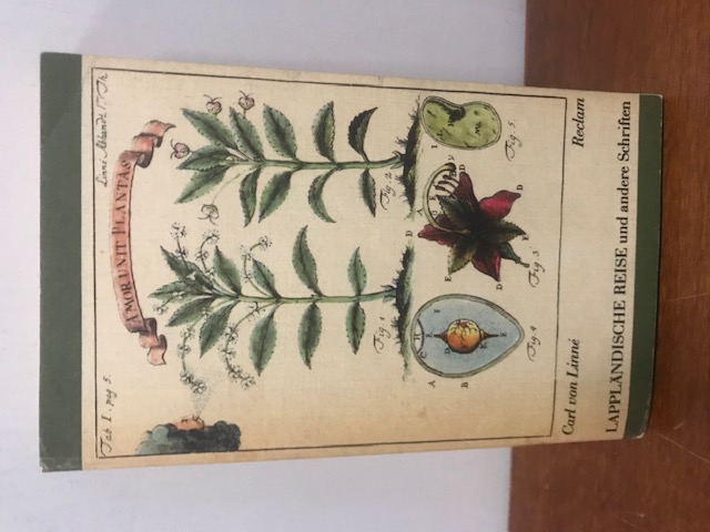 Lappländische Reise und andere Schriften, Linne