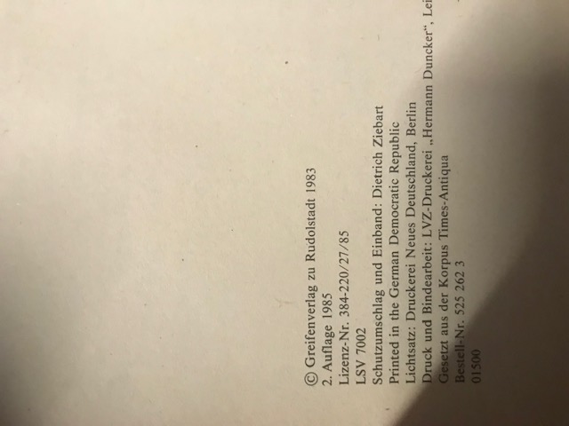 Fänger und Gefangene, Scherzer