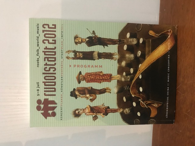 Rudolstadt 2012, 5-8 juli