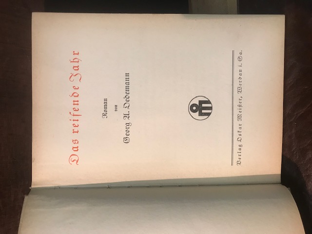 Das reisende Jahr, Oedemann