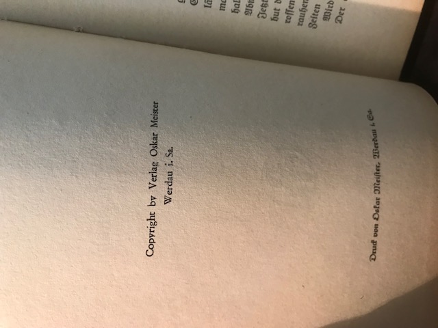 Das reisende Jahr, Oedemann