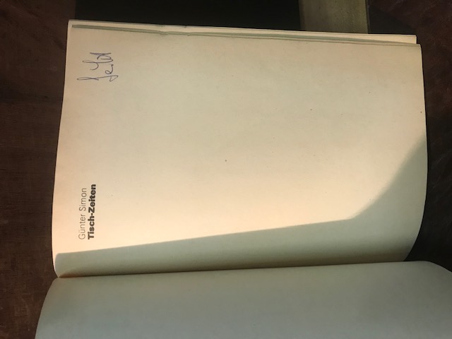 Tischzeiten, Simon