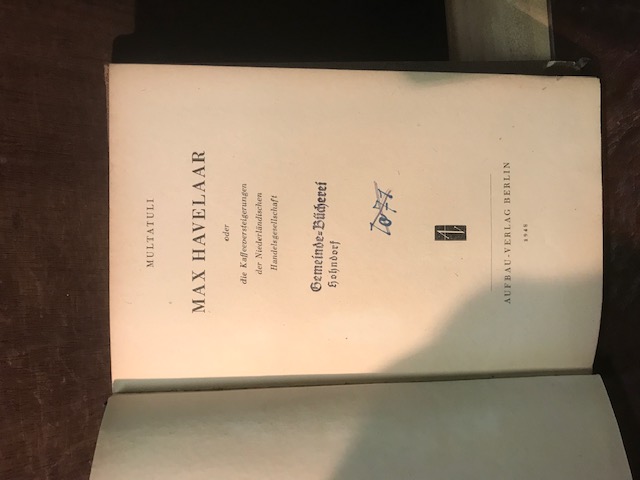 Multatuli, Havelaar 1948