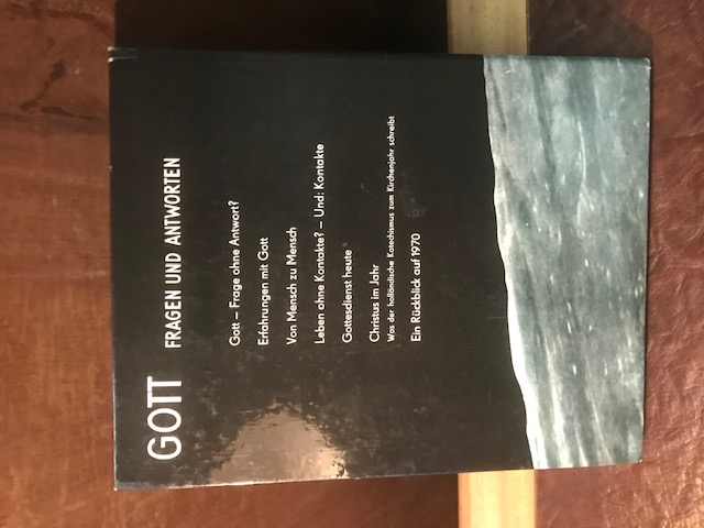 Gott-Fragen und Antworten, St. Benno Verlag