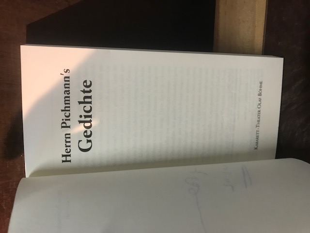 Herrn Pichmanns Gedichte
