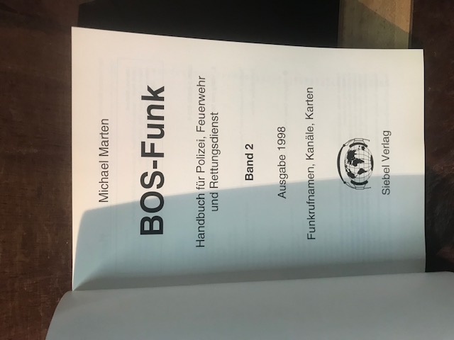 BOS Funk, Marten Ausgabe 1998