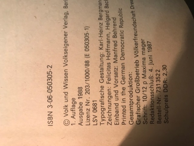 Schulgartenarbeit in Übersichten 1988