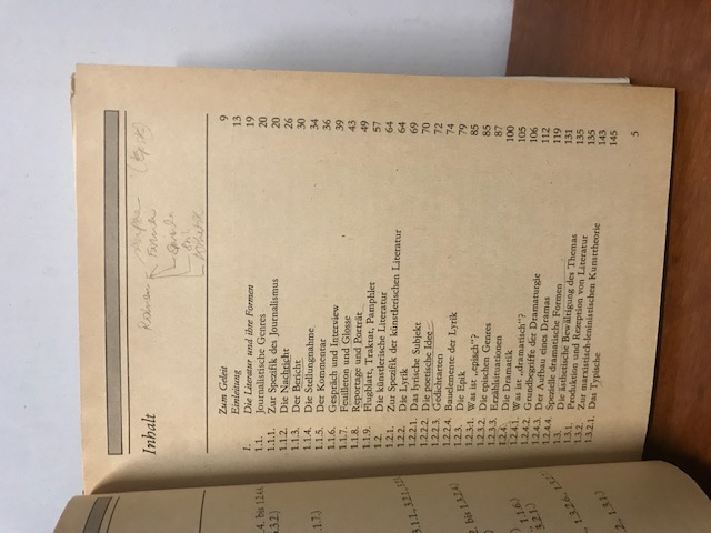 Vom Handwerk des Schreibens