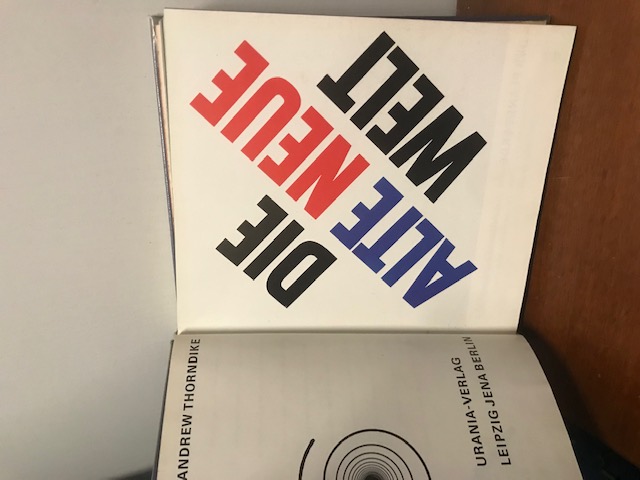 Die alte neue Welt, Thorndike