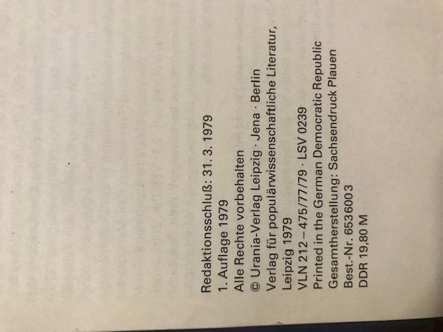 Die alte neue Welt, Thorndike