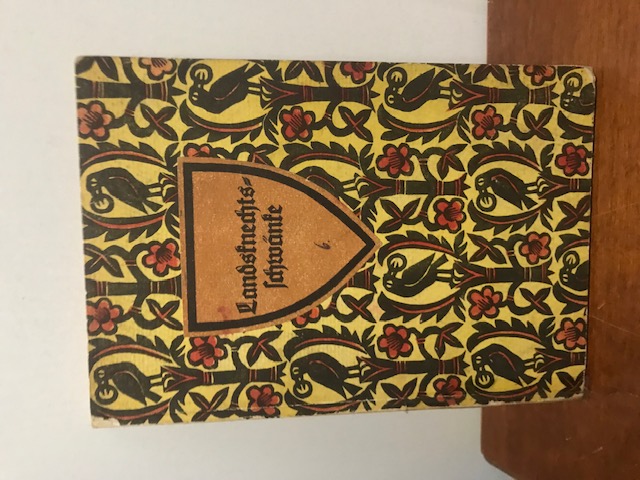 Landsknechtschwänke, 1925