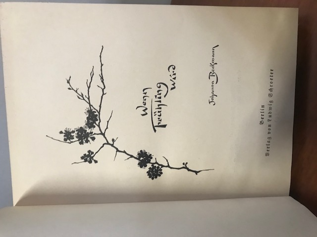 Wenn Frühling wird, Beckmann