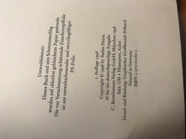 Pargfrieder, Heym