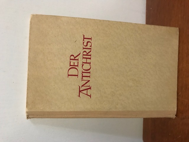 Der Antichrist, Nietzsche 1941