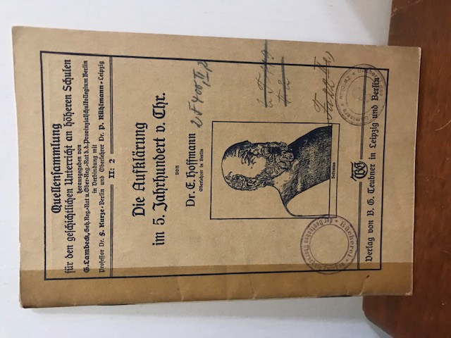 Quellensammlung II 2 Die Aufklärung