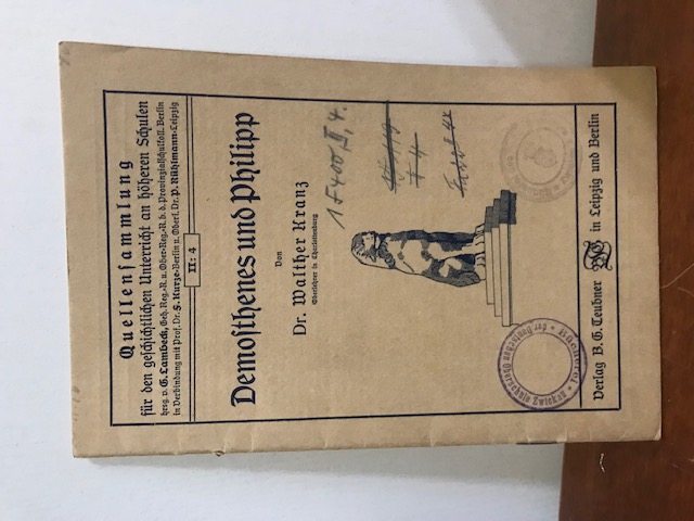 Quellensammlung II 4 Demosthenes und Philipp