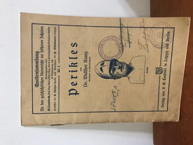 Quellensammlung II 1 Perikles