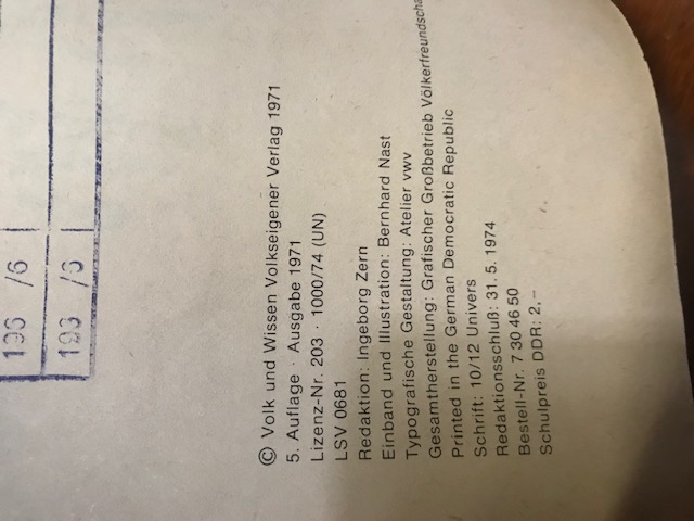 Unsere Muttersprache 4, 1974