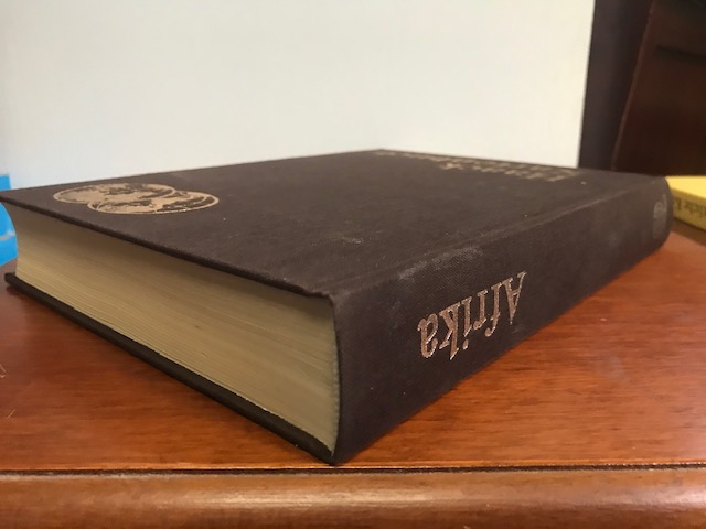 Haack Kartenbuch Afrika, 1. Auflage