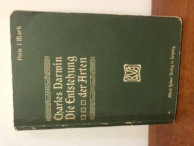 Charles Darwin, Die Entstehung der Arten (Alfred K