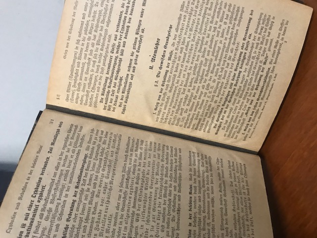 Grundzüge der Chemie 1943, Arendt